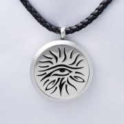 Eye of Knowledge Aromatherapy Essential Oil Diffuser Necklace