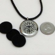 Essential oils diffuser necklace